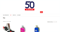 Desktop Screenshot of be50strong.com