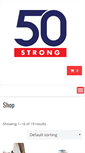 Mobile Screenshot of be50strong.com